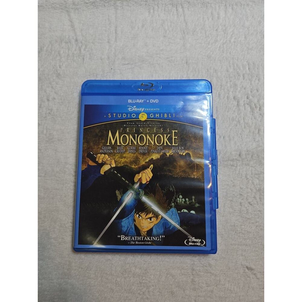 Princess Mononoke (Blu-ray + DVD, 1999 Ghibli, )